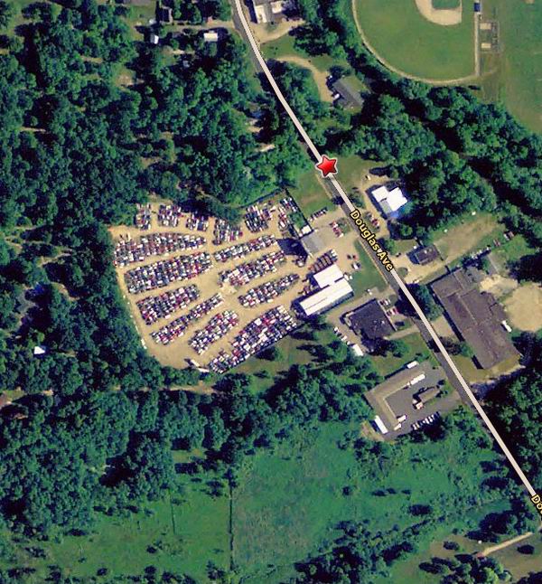 131 Drive-In Theatre - Aerial